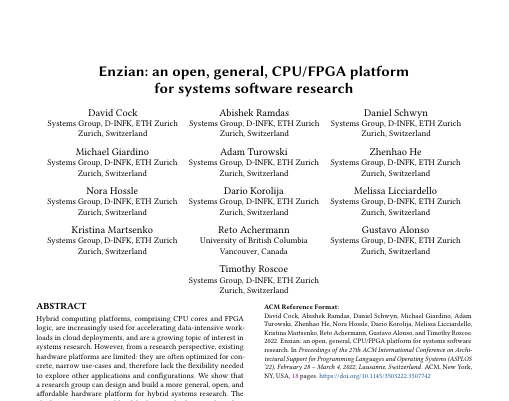 ASPLOS paper