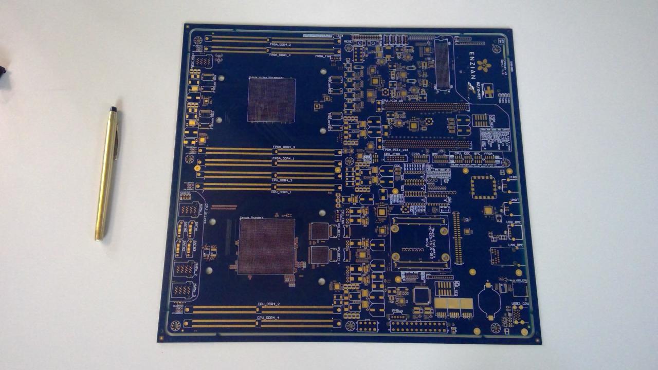 Enzian v.3 rev. 1.3 board photo